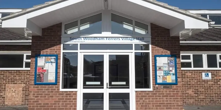 SWF Village Hall main entrance