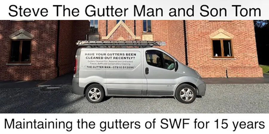 Steve The Gutter Man van