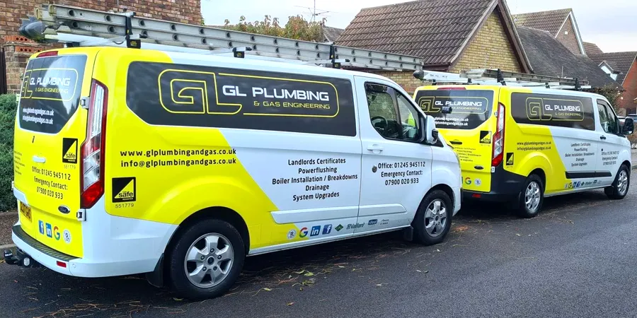 GL Plumbing vans