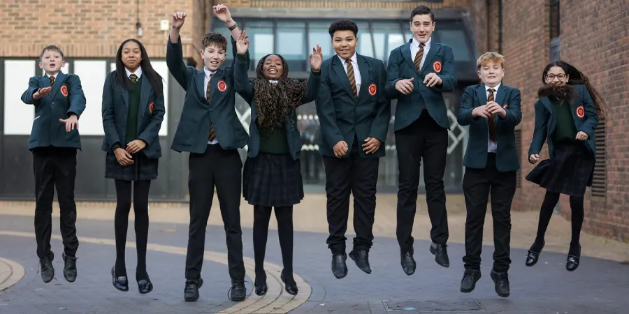 Group of William De Ferrers pupils