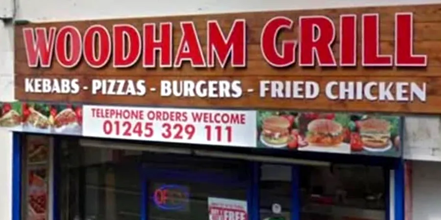 Woodham Grill shop front