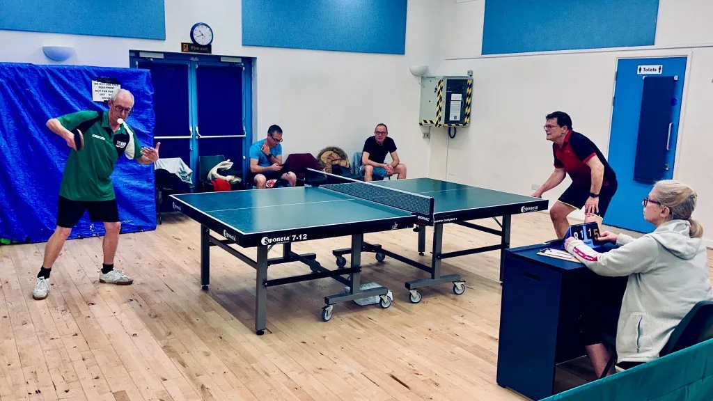 Alan Dadswell in his last gasp victory over Louis Gunn this week