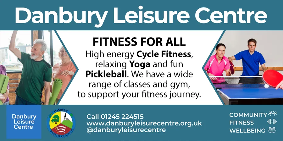 Danbury Leisure Centre title graphic