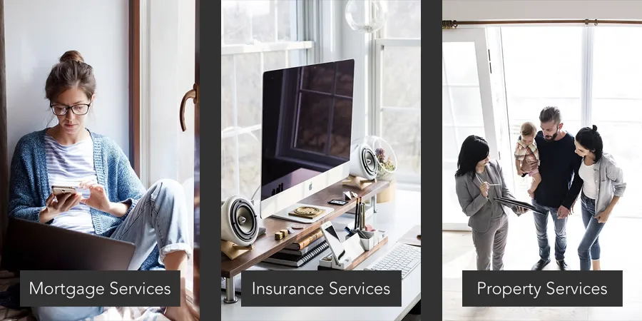 Photos showing Mortgage, Insurance and Property Services