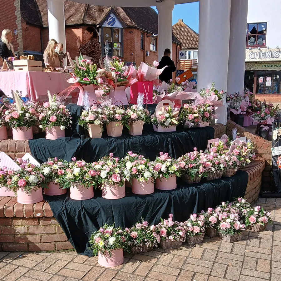 Le Fleur – flowers for sale at the bandstand
