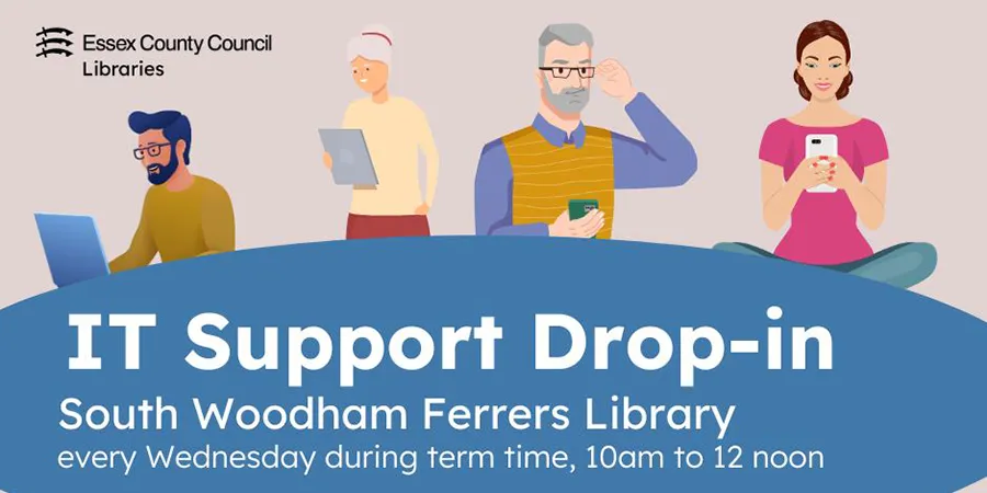 IT Support Drop-In title graphic