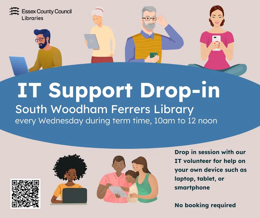 IT Support Drop-In advert