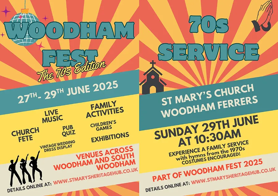 Woodham Fest publicity front cover