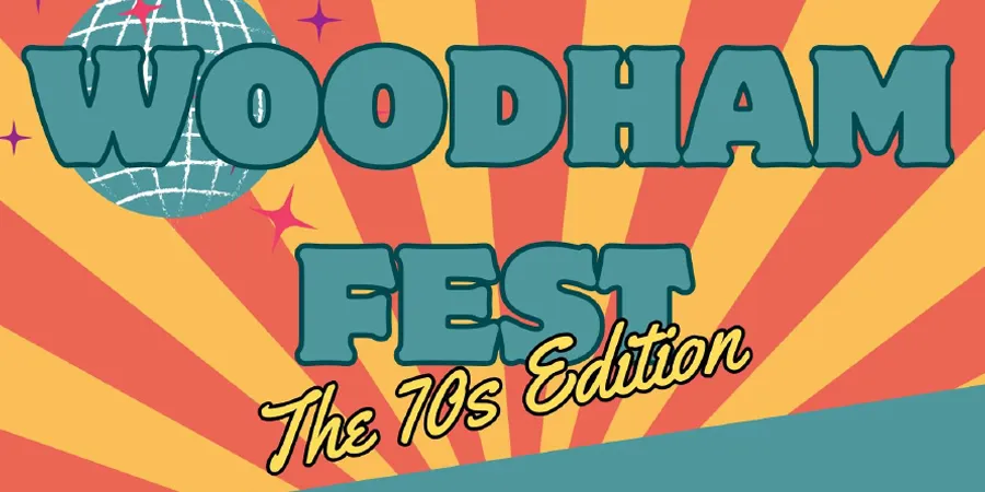 Woodham Fest 70s logo