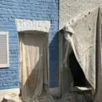 Painting external walls