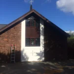 External rendering and painting on a house