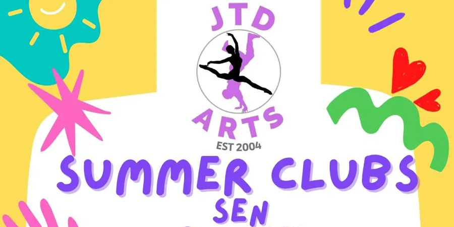 JTD Arts Summer Clubs title