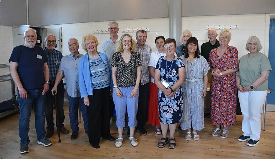 Group photo at the event