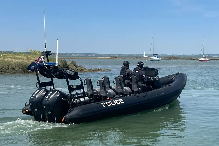 Marine Police at Bradwell