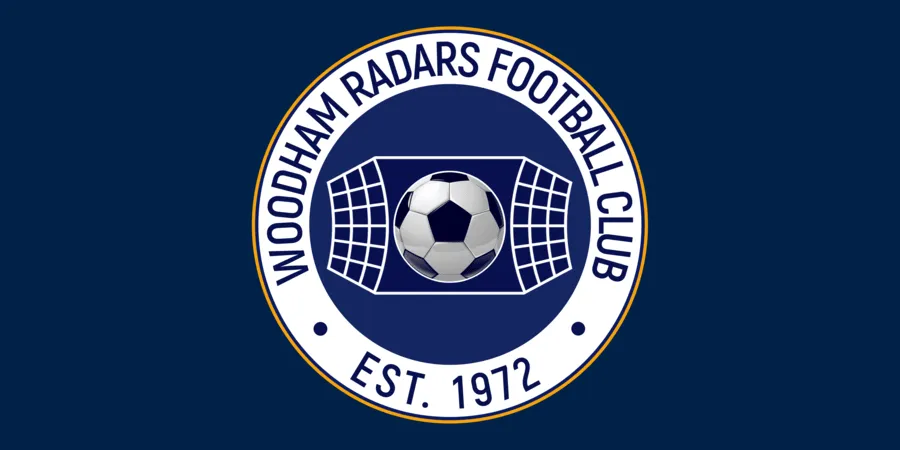 Woodham Radars logo on dark blue background