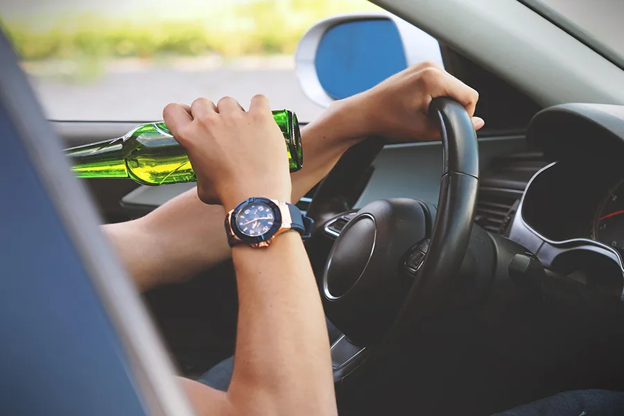 Drinking whilst driving