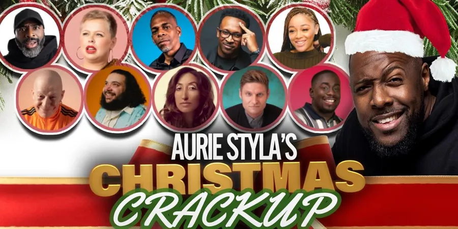 Aurie Styla's Christmas Crack-Up – title graphic