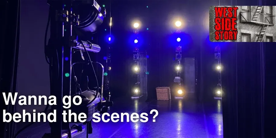 Backstage Tour- West Side Story – title graphic