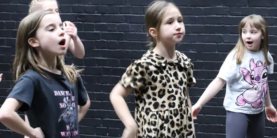Children performing musical theatre