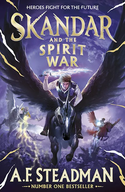 Skandar and the Spirit War front cover