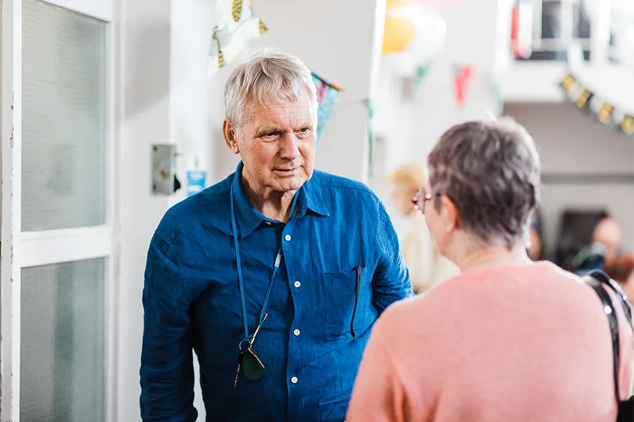 John with Patient