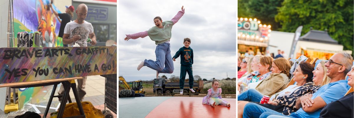 Enjoy activities at Marsh Farm's Toddler Festival in July.