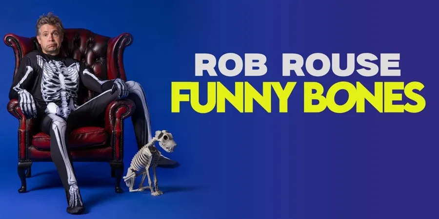 Rob Rouse: Funny Bones title graphic