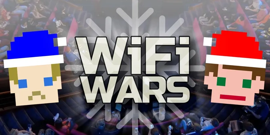 Xmas WiFi Wars title graphic