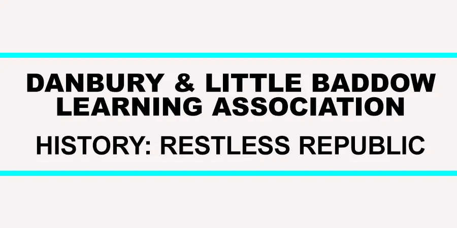 DLBLA - Restless Republic title graphic