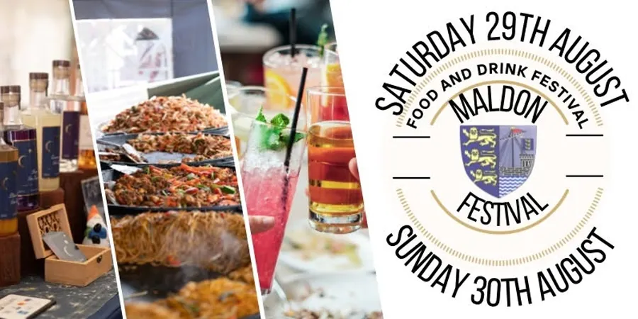 Maldon Food and Drink Festival title graphic