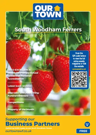 Our Town Magazine front cover – July 2026