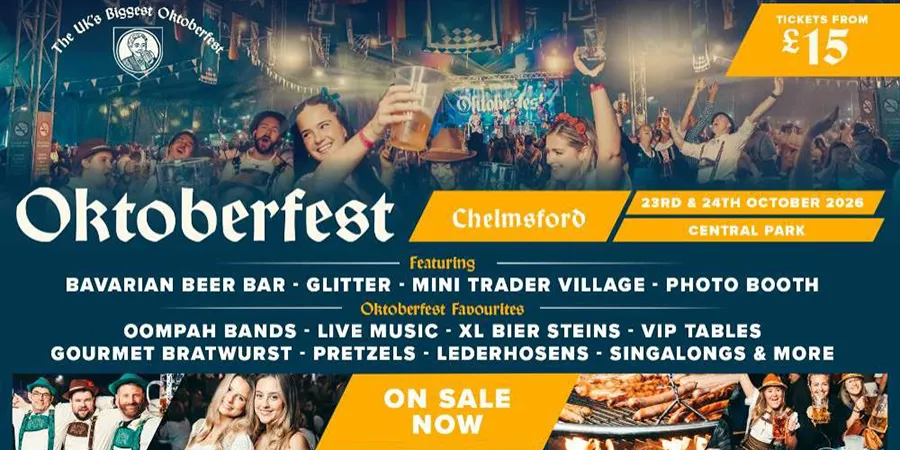 Oktoberfest Essex title graphi
